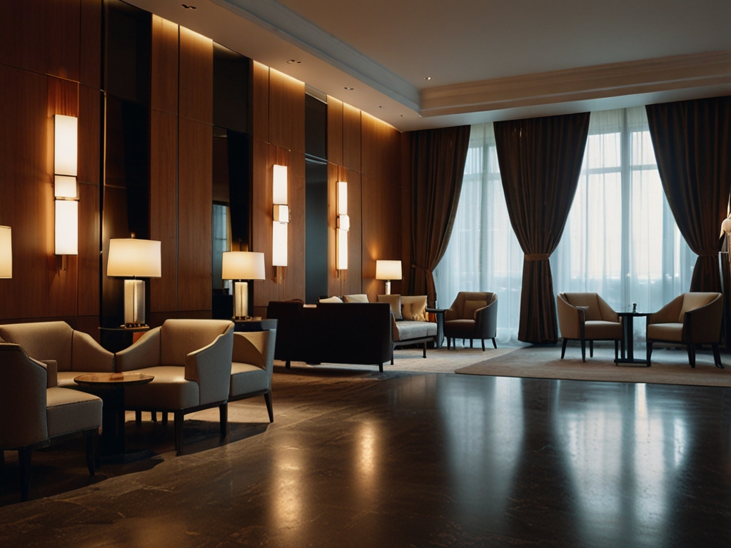 luxurious hotel interior